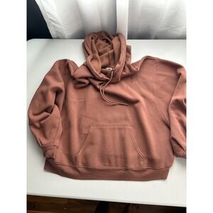 DSG Women's Hoodie Pullover Sweatshirt Casual Comfy Pockets Large